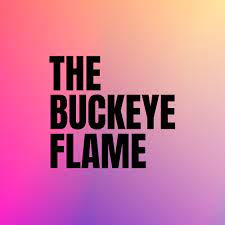 The Buckeye Flame logo